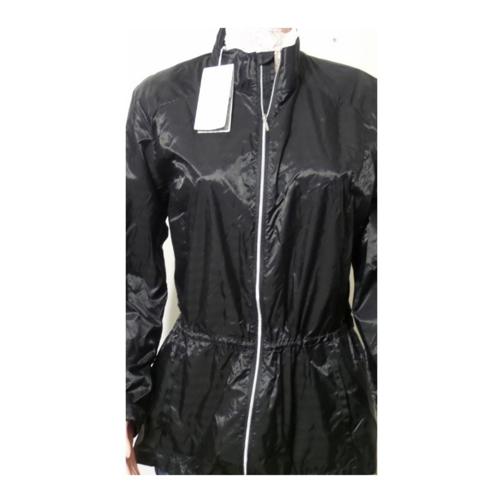 New Lady Hagen Wind Rain Jacket Black Size XL NWT